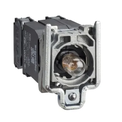 Bloc Lumini cu Inel pentru Corp/de Fixare cu bec Incand. Ba9S 220, 240 V 1Nu+1Nc