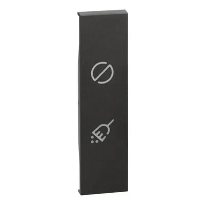 L.NOW - tasta comutator de hotel 1M negru