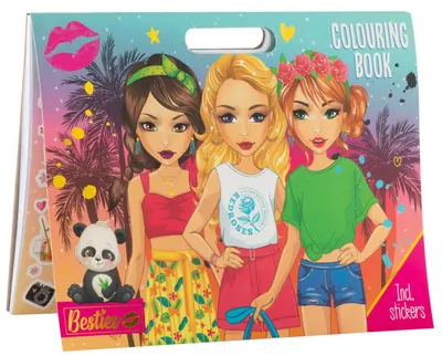 Carte de colorat cu autocolante Grafix, 25 coli