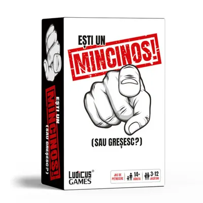 Esti un mincinos! joc de petrecere lb.romana