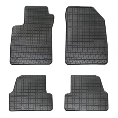 Set covorase auto din cauciuc Opel Mokka 2012-2019 Chevrolet Trax 2012-2019, presuri FROGUM, negre, 4 buc.