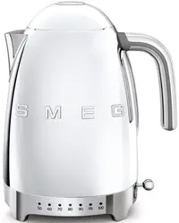 Fierbător electric Smeg - KLF04SSEU, 2400W, 1.7 l, argintiu