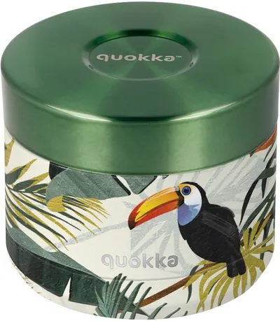 Borcan termos pentru alimente Quokka Whim - Tropical, 360 ml