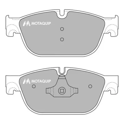 Set placute frana, frana disc MOTAQUIP LVXL1642