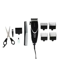 Aparat de tuns Kamille Engros KM‑6800 – 10W, 4 piepteni incluși, Negru, Design compact