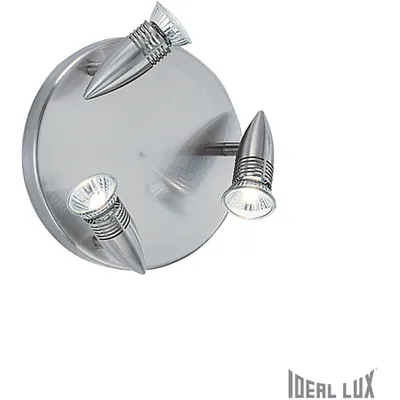 Plafoniera Alfa 3 becuri, dulie GU10, D:210 mm, H:160 mm, Nichel