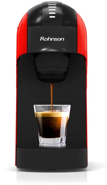 Aparat de cafea cu capsule Rohnson - R-98048, 20 bar, 0.85 l, roşu