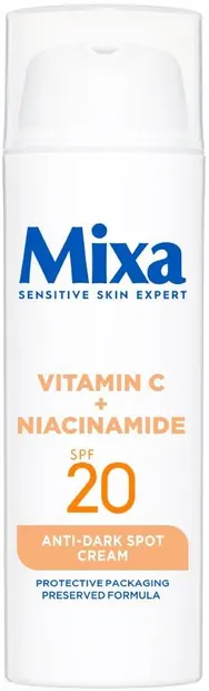Mixa Fluid anti-pete închise la culoare, SPF20, 50 ml