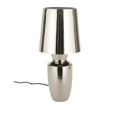 Veioză argintie din metal cu abajur din metal (înălțime 42 cm) Classy – Zuiver