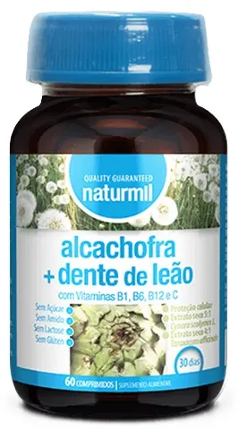 Artichoke + Păpădie, 60 tablete, Naturmil