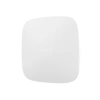 Unitate centrala AJAX Hub WH, 9 partitii, 100 dispozitive, 2000 m