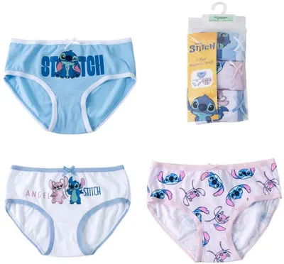 Chiloței pentru copii Cerda - Stitch, 3 bucăți, 2-3 ani