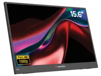 Monitor Verbatim - Portabil, 15.6'', FHD, Ușor, negru