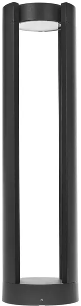 Stâlp LED de grădină Elbulgaria Newton 12W IP44 4000K, negru