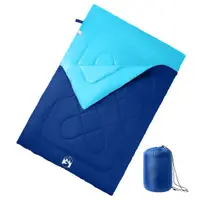 Gossi sac de dormit dublu cu perne de camping, adulti, 3-4 anotimpuri