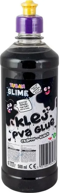 Lipici pentru slime Tuban - Negru, 500 ml