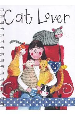 Jurnal cu spirala. Cat Lover