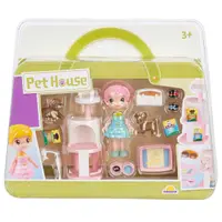 Set de joaca cu papusa si accesorii, Sunman, Pet House