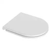 Capac Wc cu soft close si quick release, Feeling, alb mat, RAK