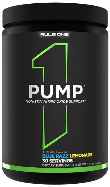 Pump Stim-Free 2.0, zmeură albastră, 330 g, Rule1