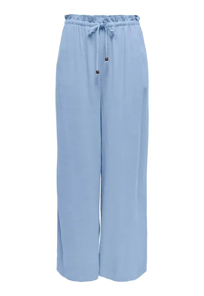Pantaloni dama 15338672 - Viscoza/In - Albastru - Albastru
