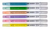 Marker cu doua capete Kidea - culori pastelate, sortiment