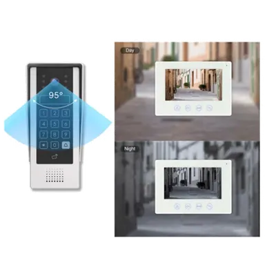 El-B17 Smart Ahd 4-Wire Video Door Phone-Tuya App