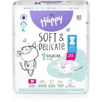 BELLA Baby Happy Soft&Delicate scutece de unică folosință cu canale Newborn 2-5 kg 82 buc