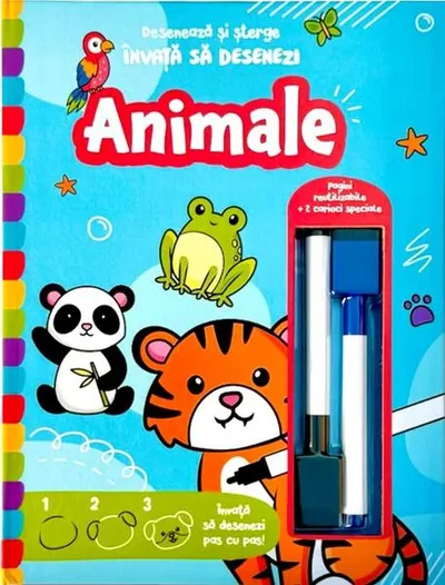 Învață să desenezi: Animale - Hardcover