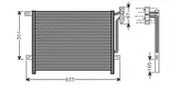 Condensator climatizare potrivit BMW 3 (E46), Z4 (E85), Z4 (E86) 1.6-3.2 12.97-02.09