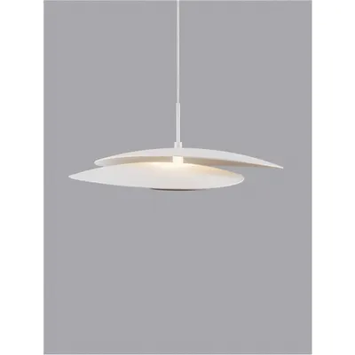 Lampa suspendata OLEA Triac Dimabil Nisipiu Alb Aluminiu LED 16 Wat 220-240Volt 537Lm 3000K IP20