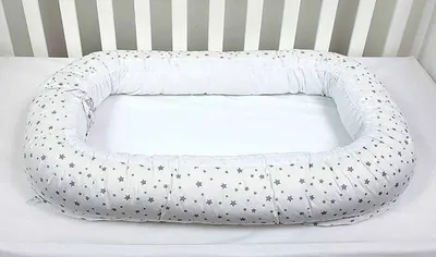 Cuib 3 in 1 pentru bebelusi Bambino Casa, Bianco