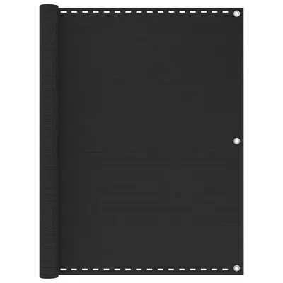vidaXL Paravan de balcon, antracit, 120 x 600 cm, HDPE