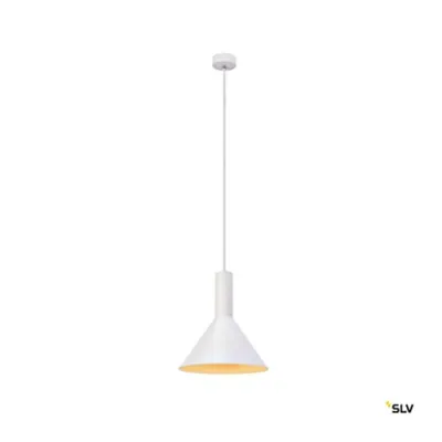 PHELIA PD, indoor pendant, E27, white, max. 23W, 27.5cm