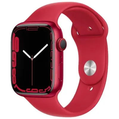 Apple Watch Series 7 2021, GPS + Cellular, Aluminium 41mm N/A Red Foarte bun