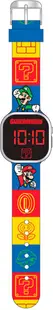 Ceas cu LED Kids Euroswan - Super Mario Icons