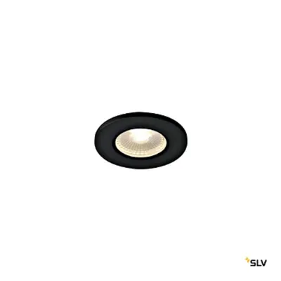 KAMUELA ECO LED,3000K,negru,dim anti-foc, IP65, 38°