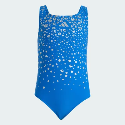 Costum de baie cu spate în V și paiete pentru copii
