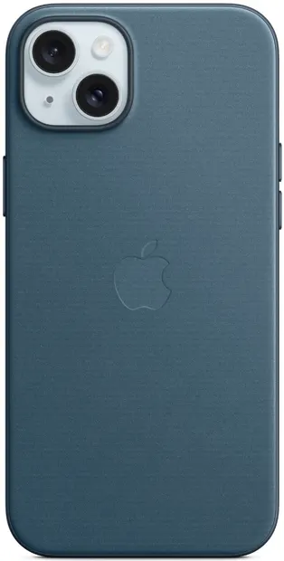 Husă Apple - FineWoven MagSafe, iPhone 15 Plus, Pacific Blue