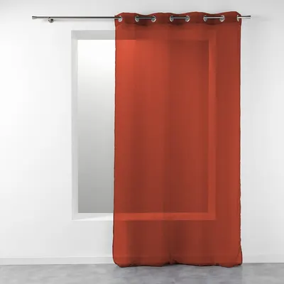 Perdea teracotă 140x240 cm Telma – douceur d'intérieur