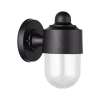 Aplica de Perete Roger 1xe27 Negru Ip44