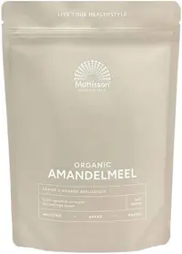 Mattisson Healthstyle Făină organică de migdale, 300 g