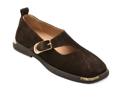 Pantofi GRYXX maro, 022Y707, din piele intoarsa