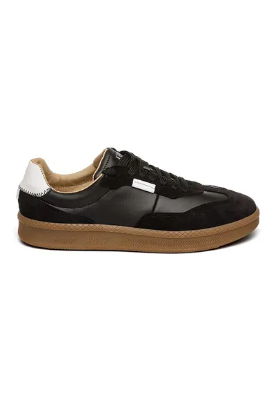 Pantofi sport Euphoria low-cut cu sireturi - Negru