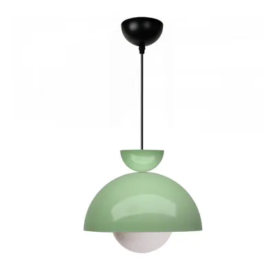Lustră verde cu abajur din metal ø 25 cm Arta – Opviq lights