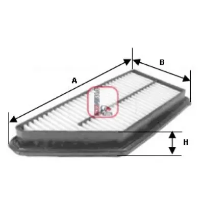 Filtru aer SOFIMA S 3229 A