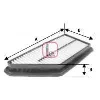 Filtru aer SOFIMA S 3229 A