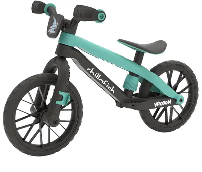 Bicicletă de echilibru pentru copii Chillafish - BMXie Vroom, albastru deschis