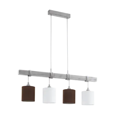 Lampa suspendata TOWNSHEND 2 alb-patina 220-240V,50/60Hz