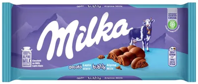 Ciocolata cu Lapte Bubbly Milka 90g